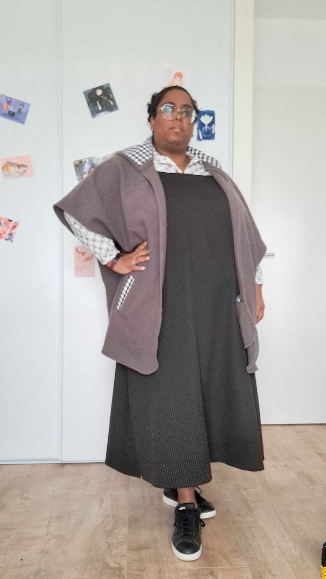 Itch to Stitch Koersel Cape PDF Sewing Pattern