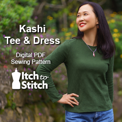 Kashi Tee and Dress PDF Sewing Pattern