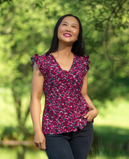 Itch to Stitch Mindelo Top PDF Sewing Pattern