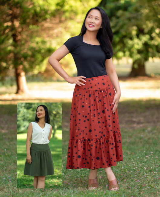 Itch to Stitch Irazu Skirt PDF Sewing Pattern