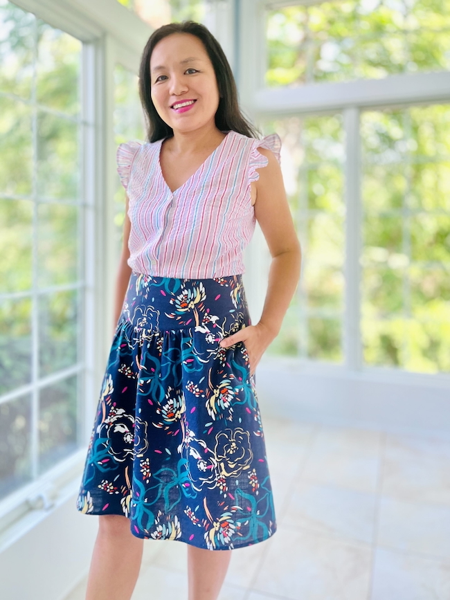 Itch to Stitch Irazu Skirt PDF Sewing Pattern