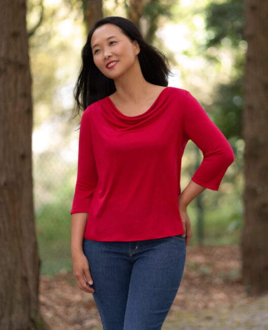 New Pattern: The Iguazu Top β Quick, Gorgeous, and Practical! Itch to Stitch Iguazu Top PDF Sewing Pattern
