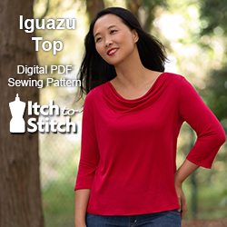 Iguazu Top PDF Sewing Pattern