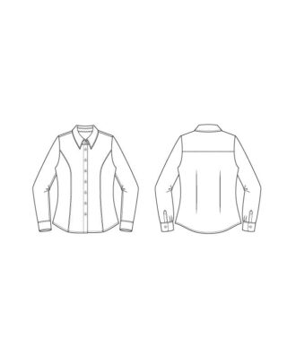 Craftlon Patterns Laon Shirt Digital Sewing Pattern (PDF) | Itch to Stitch