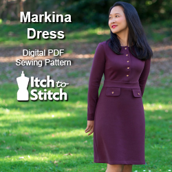Markina Dress PDF Sewing Pattern