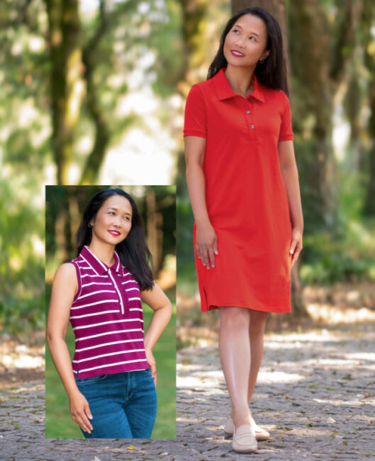 Itch to Stitch Aiken Polo Shirt & Dress PDF Sewing Pattern