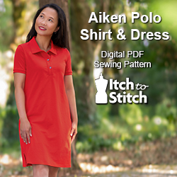 Aiken Polo Shirt & Dress PDF Sewing Pattern