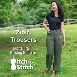 Zibiri Trousers PDF Sewing Pattern