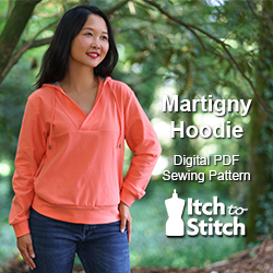 Martigny Hoodie PDF Sewing Pattern