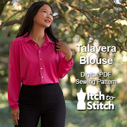 Talavera Blouse PDF Sewing Pattern